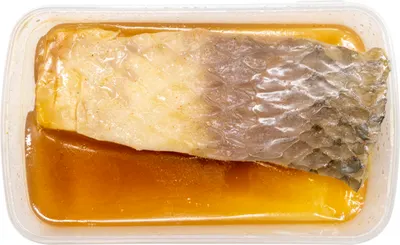 Cooked Winter Carp Slice