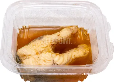 Cooked White Fish Slice