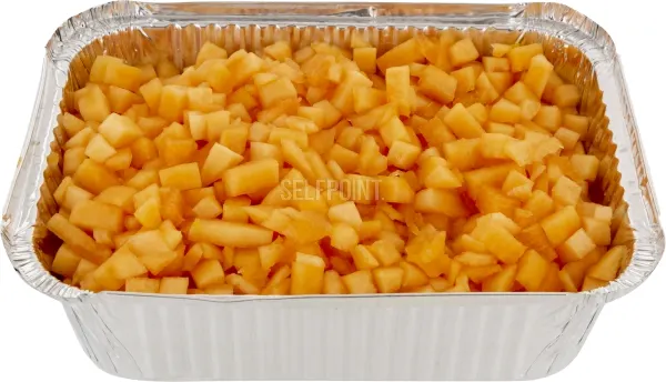 Cantaloupe Diced 5x7 Pan