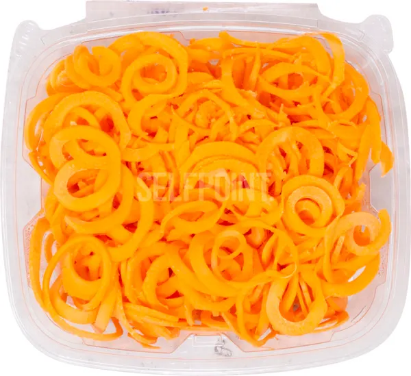 Spiralized Carrots