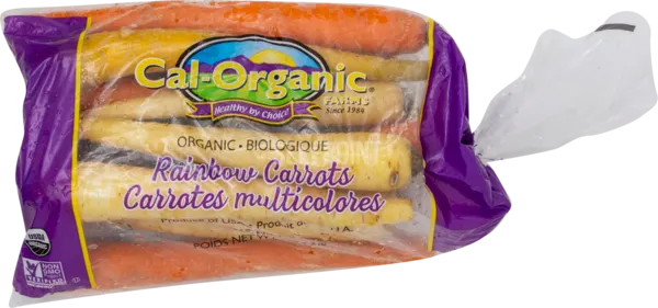 Organic Rainbow Carrots