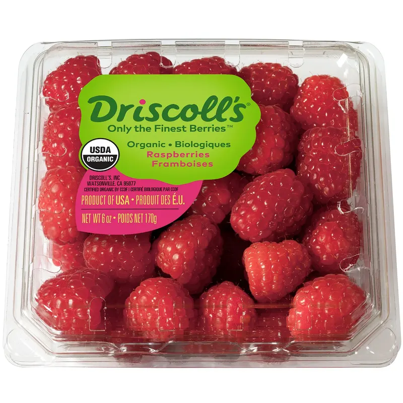 Organic Raspberries