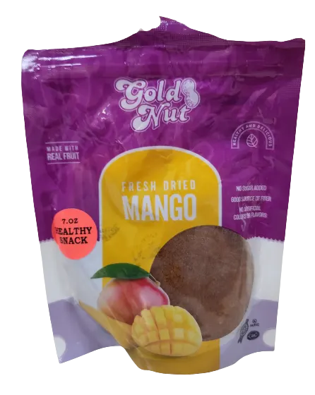 Natural Dried Fruit Mango Flavor Discs