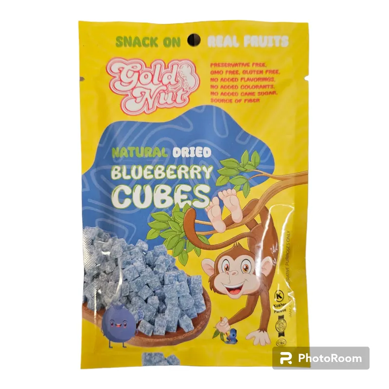 Natural Dried Blueberry Cubes