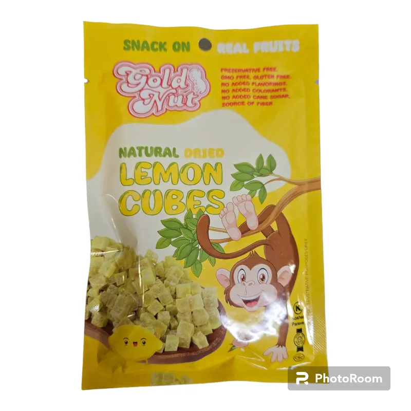 Natural Dried Lemon Cubes