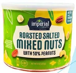 Vegan Roasted Salted Mixed Nuts
