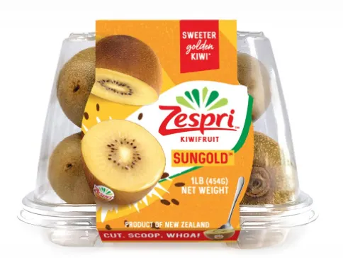New Zealand Sungold Golden Kiwi