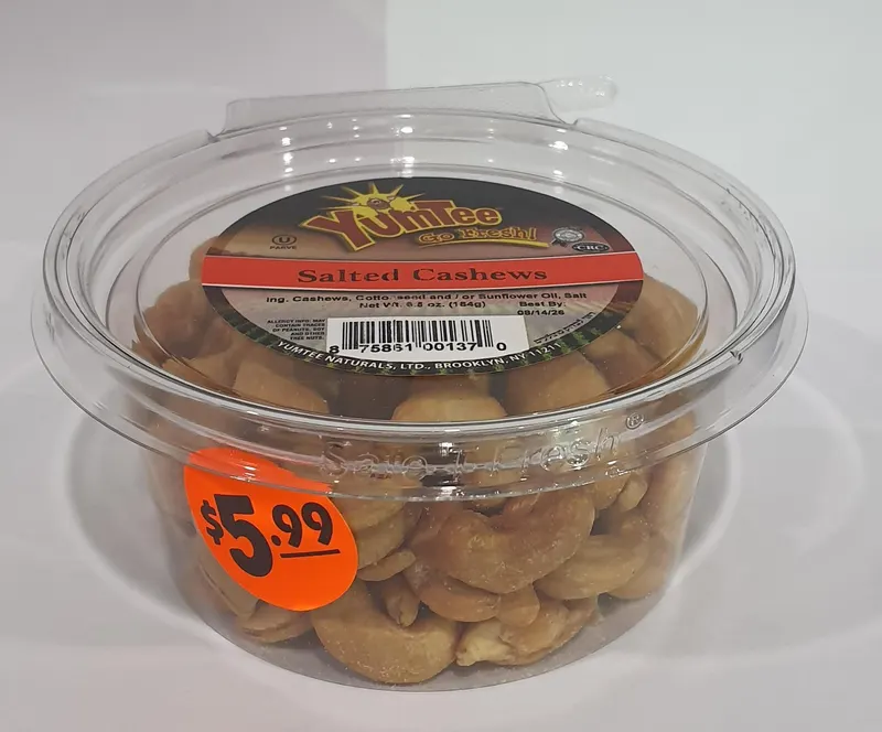 Cashews Salted Pp $5.99