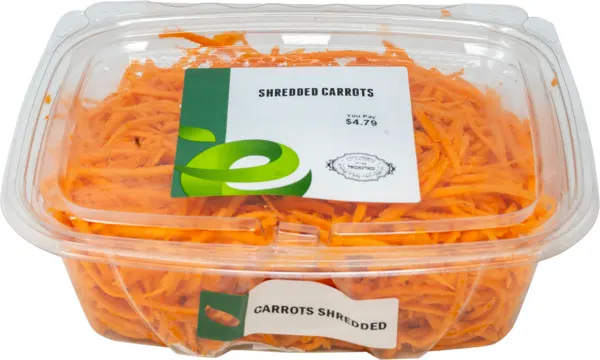 Shredded Carrots